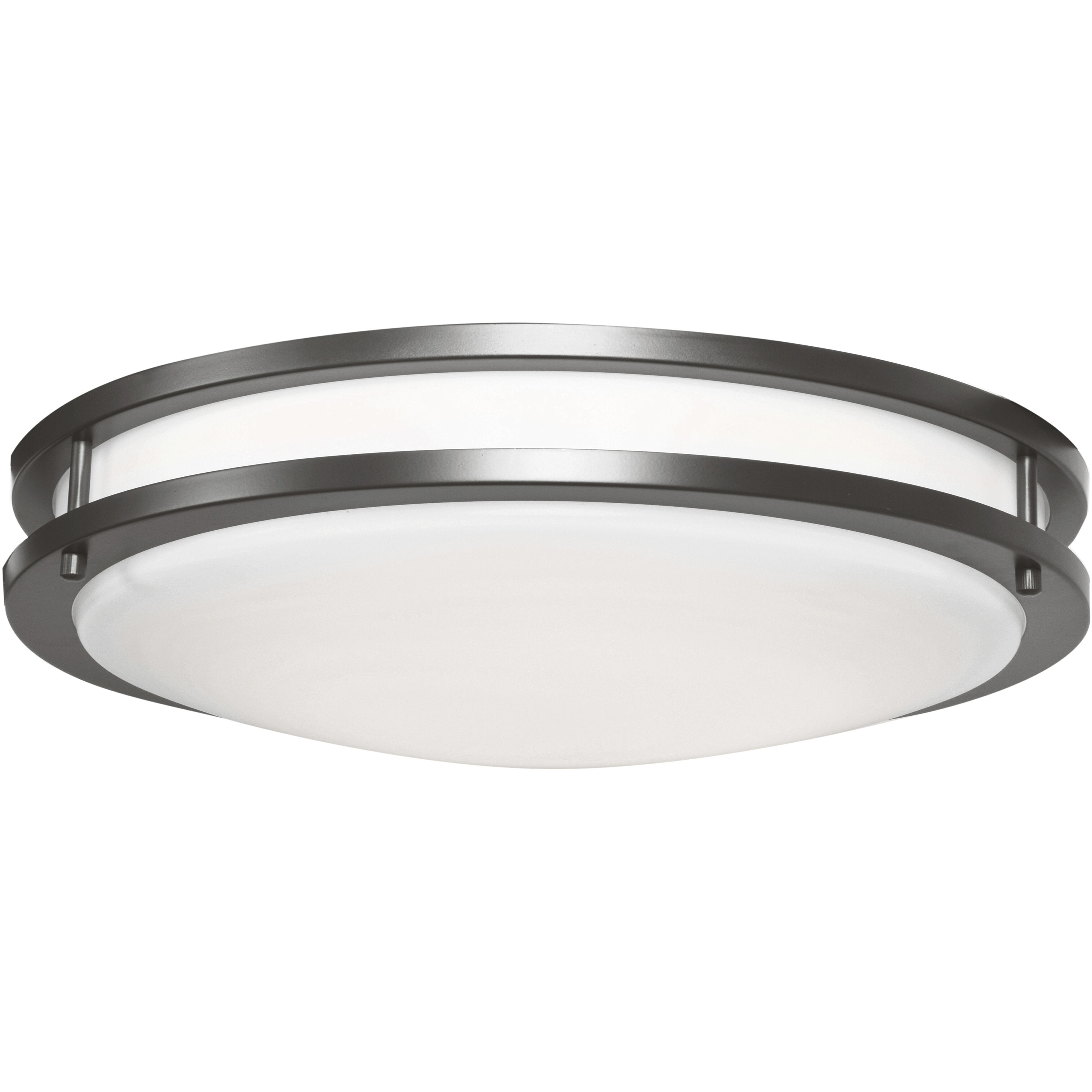 Solero II LED 16.5 inch Bronze Flush Mount Ceiling Light