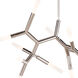 Traveler 13 Light 49 inch Polished Nickel Chandelier Ceiling Light, Large