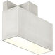 Lynx 1 Light 5 inch Brushed Nickel Outdoor ADA Wall Sconce