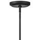 Lisa McDennon Luca 1 Light 20 inch Black Indoor Pendant Ceiling Light, Convertible
