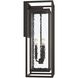 Shaw 3 Light 25 inch Antique Bronze Outdoor Wall Light