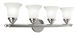 Neptune 4 Light 24 inch Polished Chrome Bath Vanity Wall Light