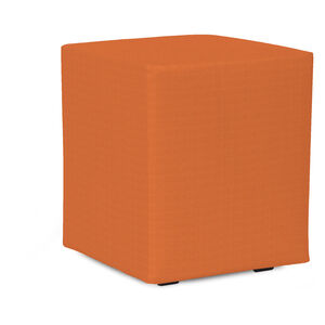 Universal 20 inch Seascape Canyon Outdoor Cube Ottoman with Slipcover