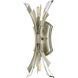 Vida LED 9 inch Glacial Sconce Wall Light
