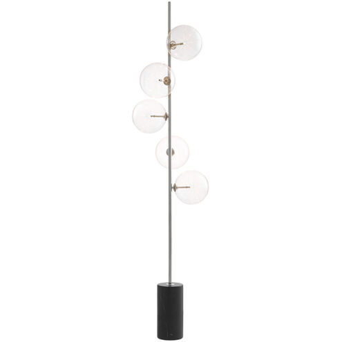 Tempo 74.8 inch 10.00 watt Nickel Floor Lamp Portable Light