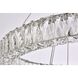 Monroe 2 Light 28 inch Chrome Chandelier Ceiling Light