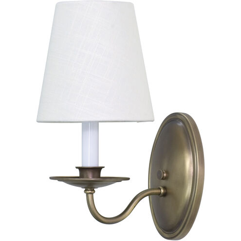 Lake Shore 1 Light 5 inch Antique Brass Wall Lamp Wall Light