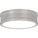 Ahoy LED 13 inch Antique Polished Nickel Flush Mount Ceiling Light