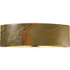 Ambiance Arc 2 Light 20 inch Greco Travertine ADA Wall Sconce Wall Light in Incandescent 