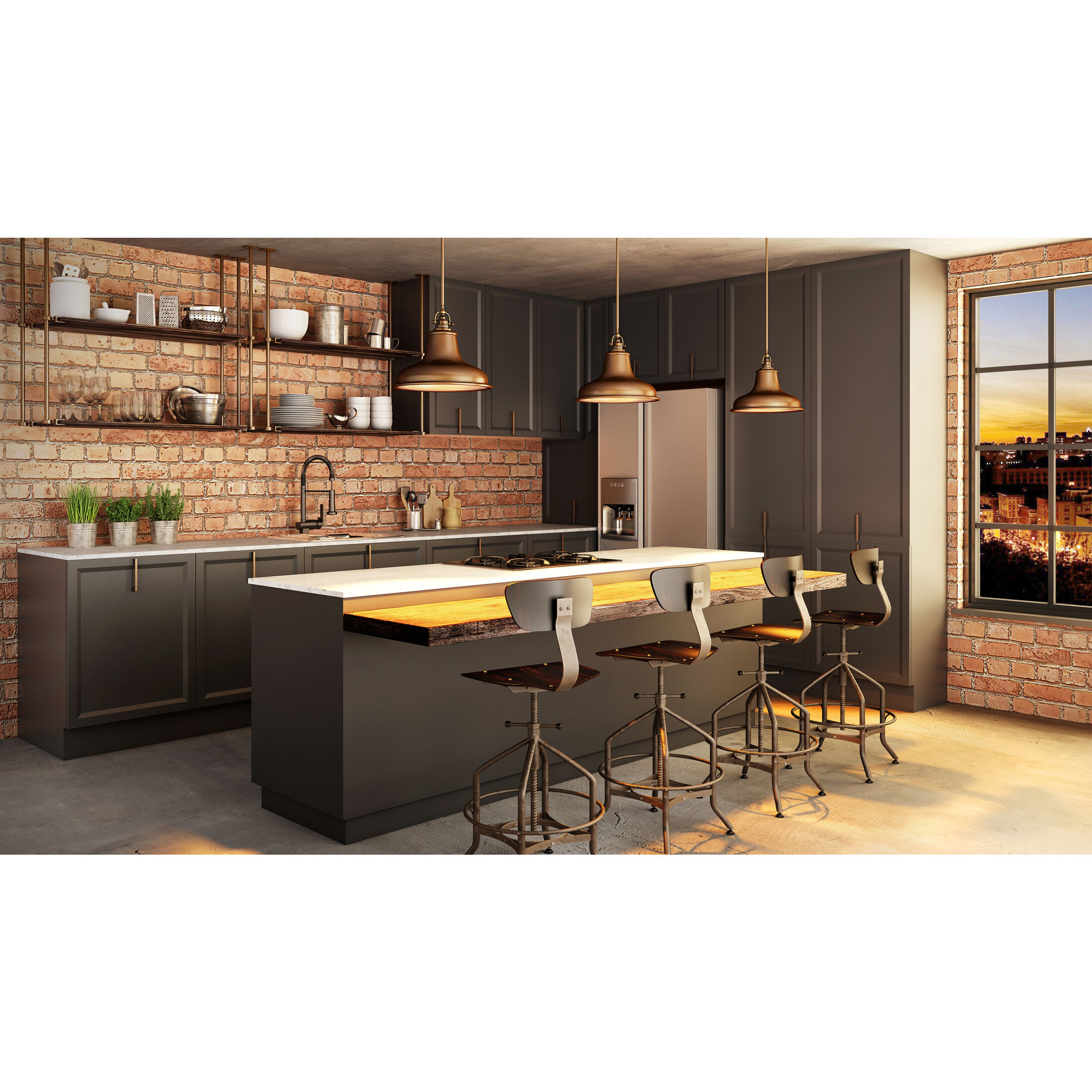 Emery 1 Light 14 inch Palladian Bronze Pendant Ceiling Light