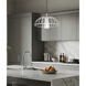 Valencia 1 Light 16 inch Texture White Pendant Ceiling Light in Textured White