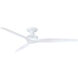 Spitfire Matte White Fan Motor