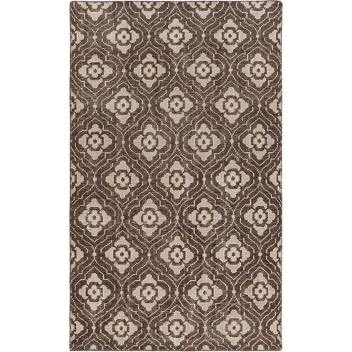 Cypress 96 X 60 inch Dark Brown, Khaki, Beige Rug