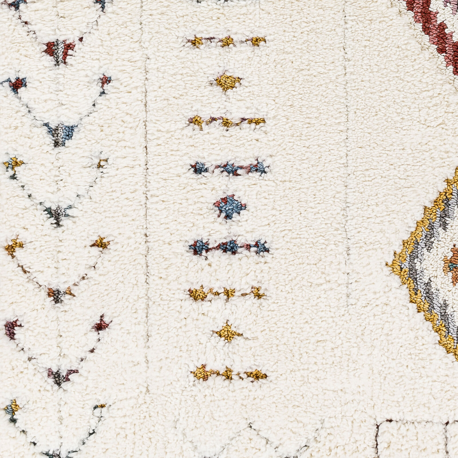 Lofty 108 X 79 inch Light Grey Rug, Rectangle