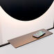Cassiopea Black LED Mirror