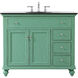 Otto 42 X 21 X 35 inch Vintage Mint Vanity Sink Set
