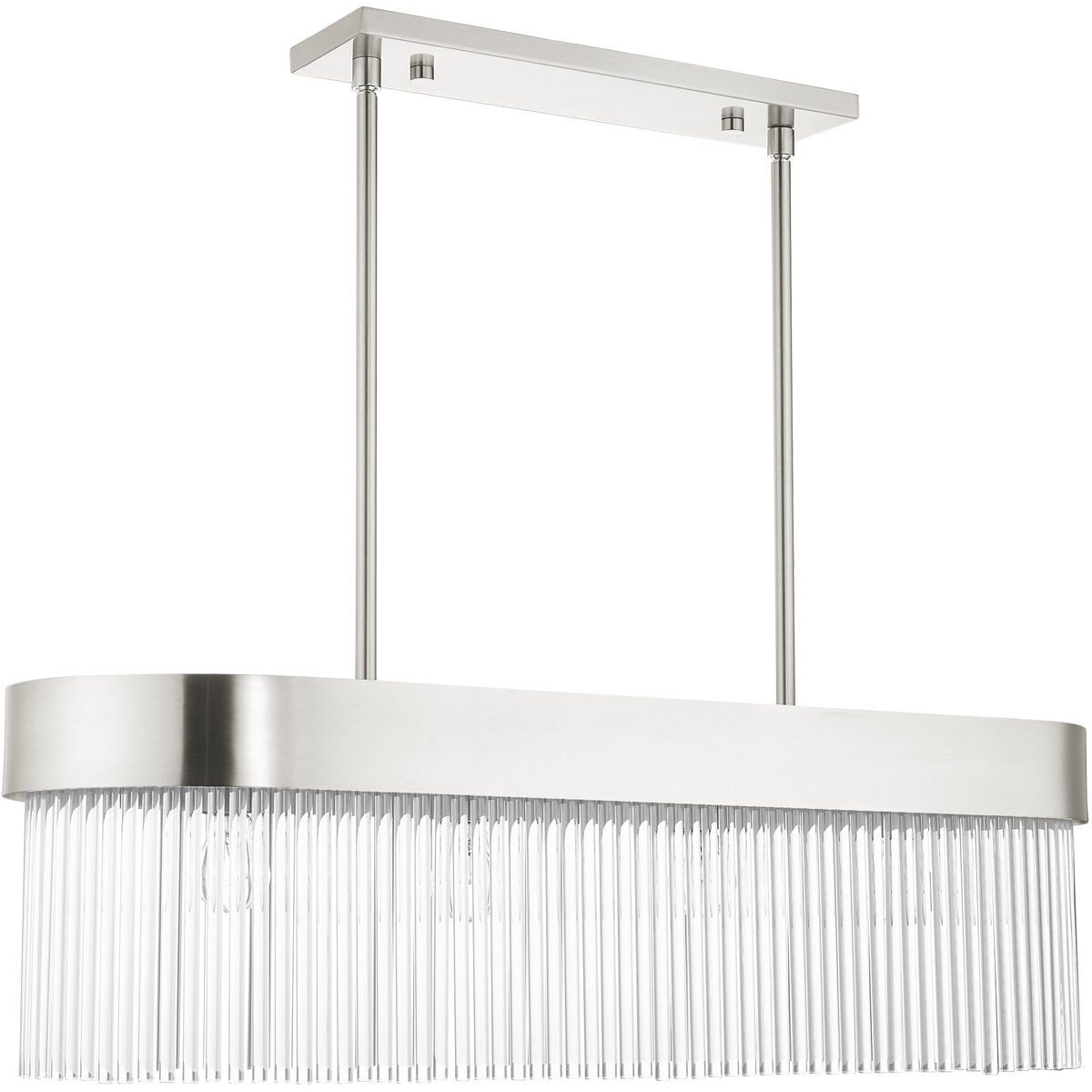 Norwich 4 Light 12 inch Brushed Nickel Chandelier Ceiling Light