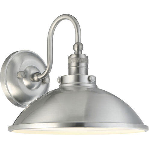 Baytree Lane LED 10 inch Brushed Stainless Steel Outdoor Wall Mount in Brushed Aluminum, Great Outdoors