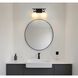 Mansfield 2 Light 16 inch Matte Black Vanity Light Wall Light