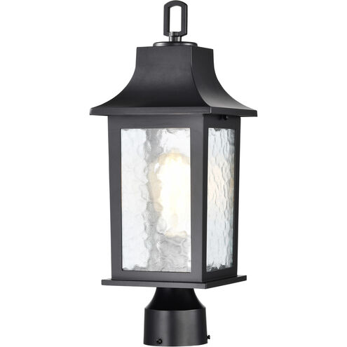 Stillwell 17 inch Matte Black Post Lantern