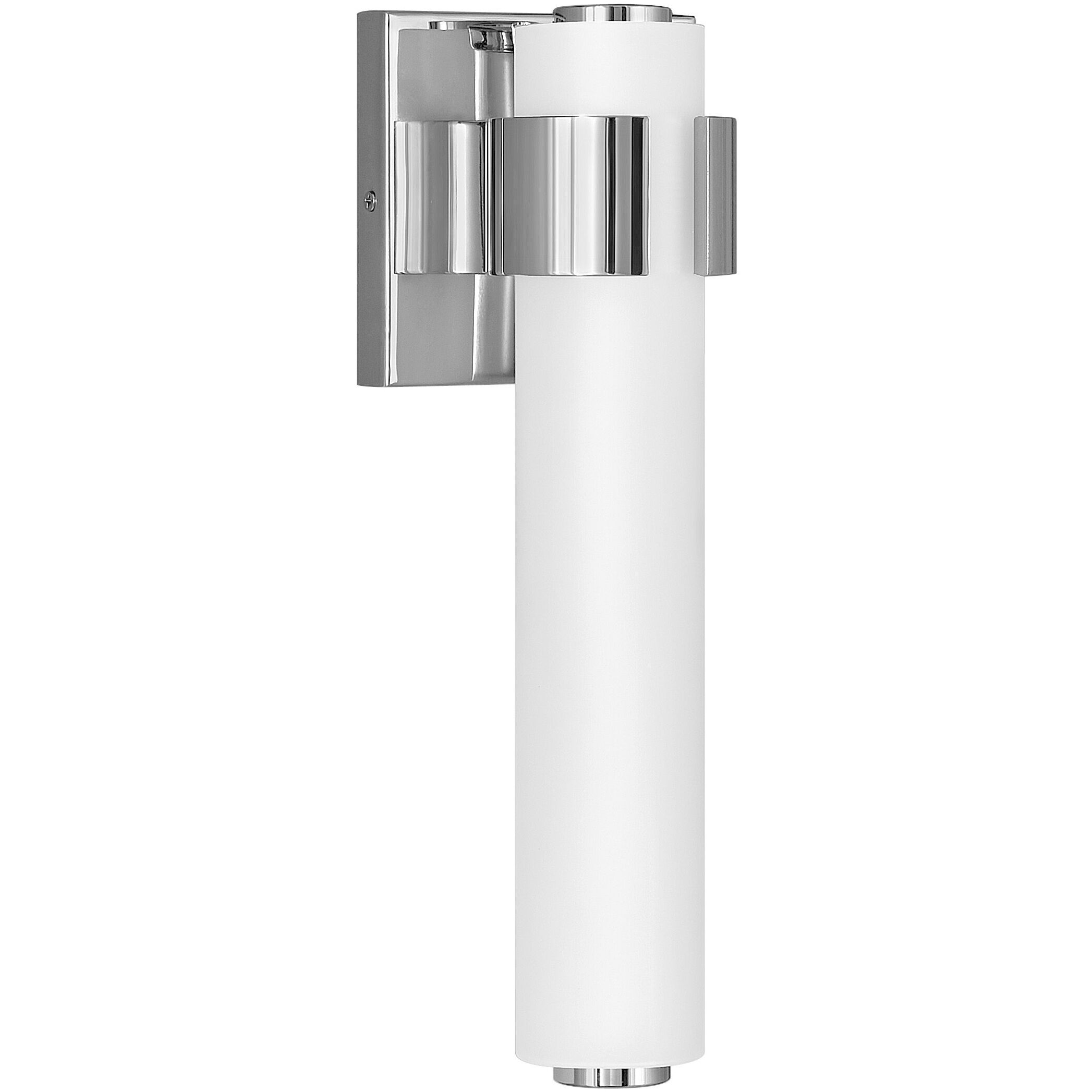 Aiden LED 5 inch Chrome Bath Light Wall Light, Vertical