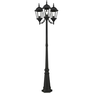 Hamilton 3 Light 24.50 inch Post Light & Accessory