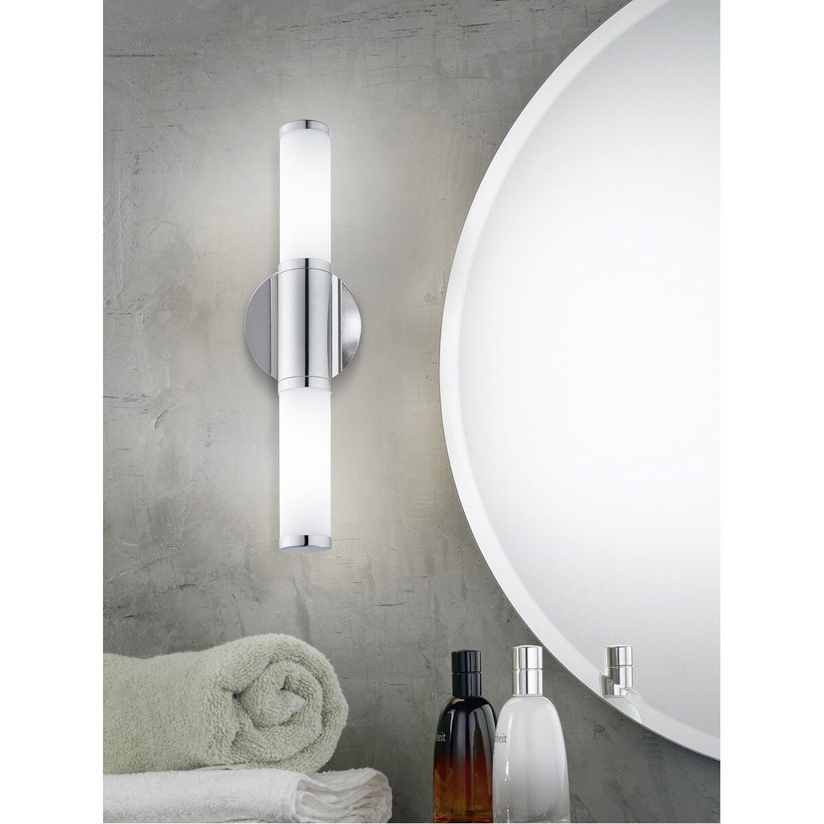 Palmera 1 LED 4.92 inch Chrome Wall Sconce Wall Light