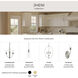 Jheni 3 Light 18 inch Brushed Nickel Foyer Pendant Ceiling Light