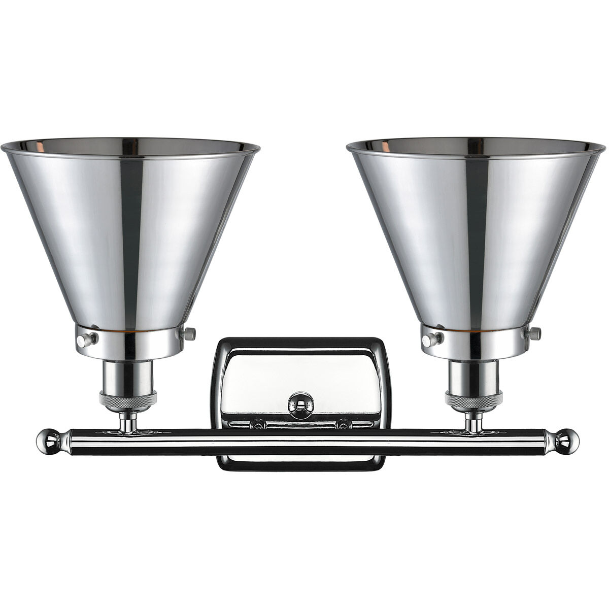 Ballston Appalachian 2 Light 16 inch Polished Chrome Bath Vanity Light Wall Light, Ballston