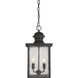 Newberry 2 Light 9 inch English Bronze Outdoor Hanging Lantern