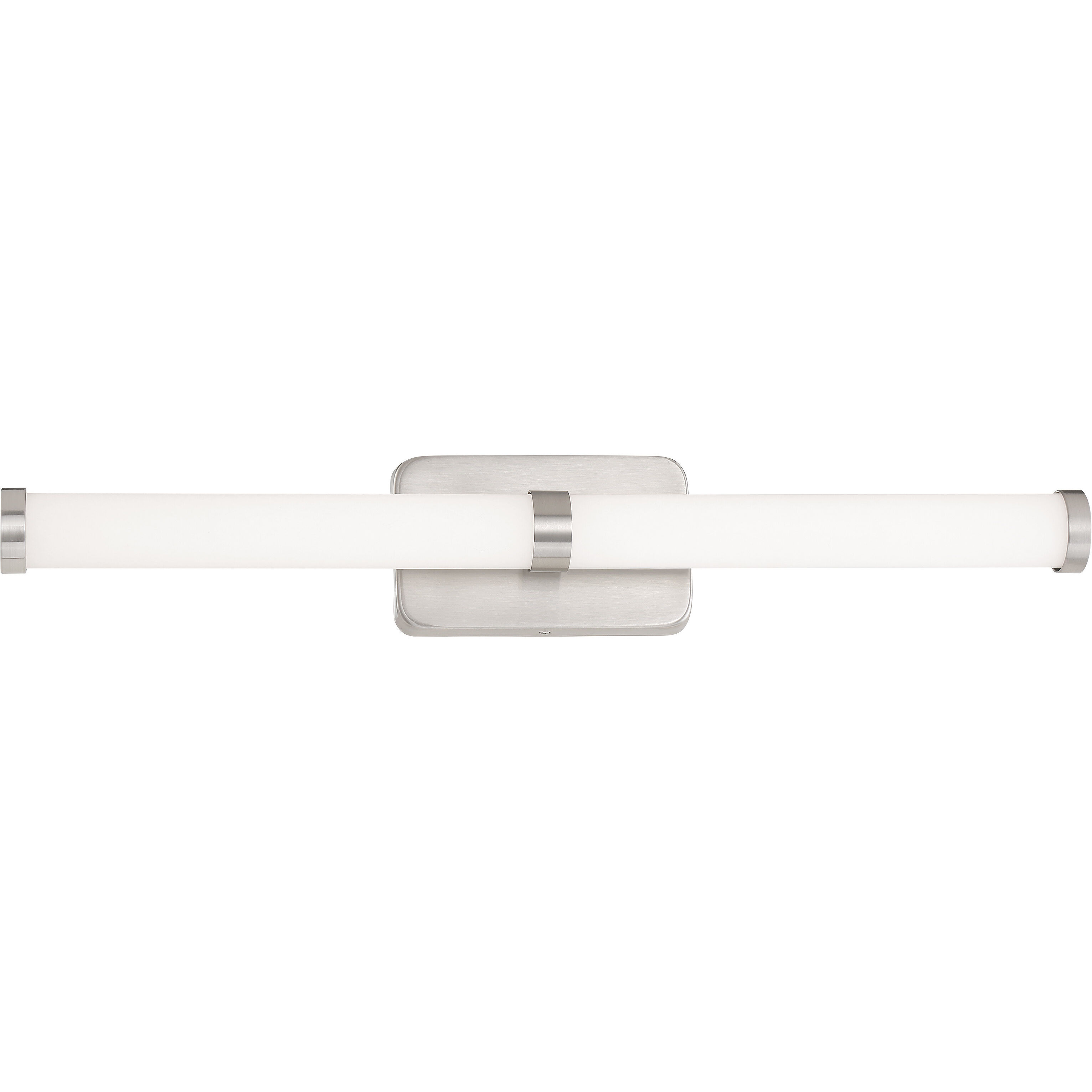 Loupe LED 28 inch Brushed Nickel Bath Vanity Light Wall Light