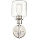 Asheville Indoor Wall Sconce Wall Light in Satin Nickel