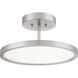 Beltway 1 Light 15.00 inch Semi-Flush Mount