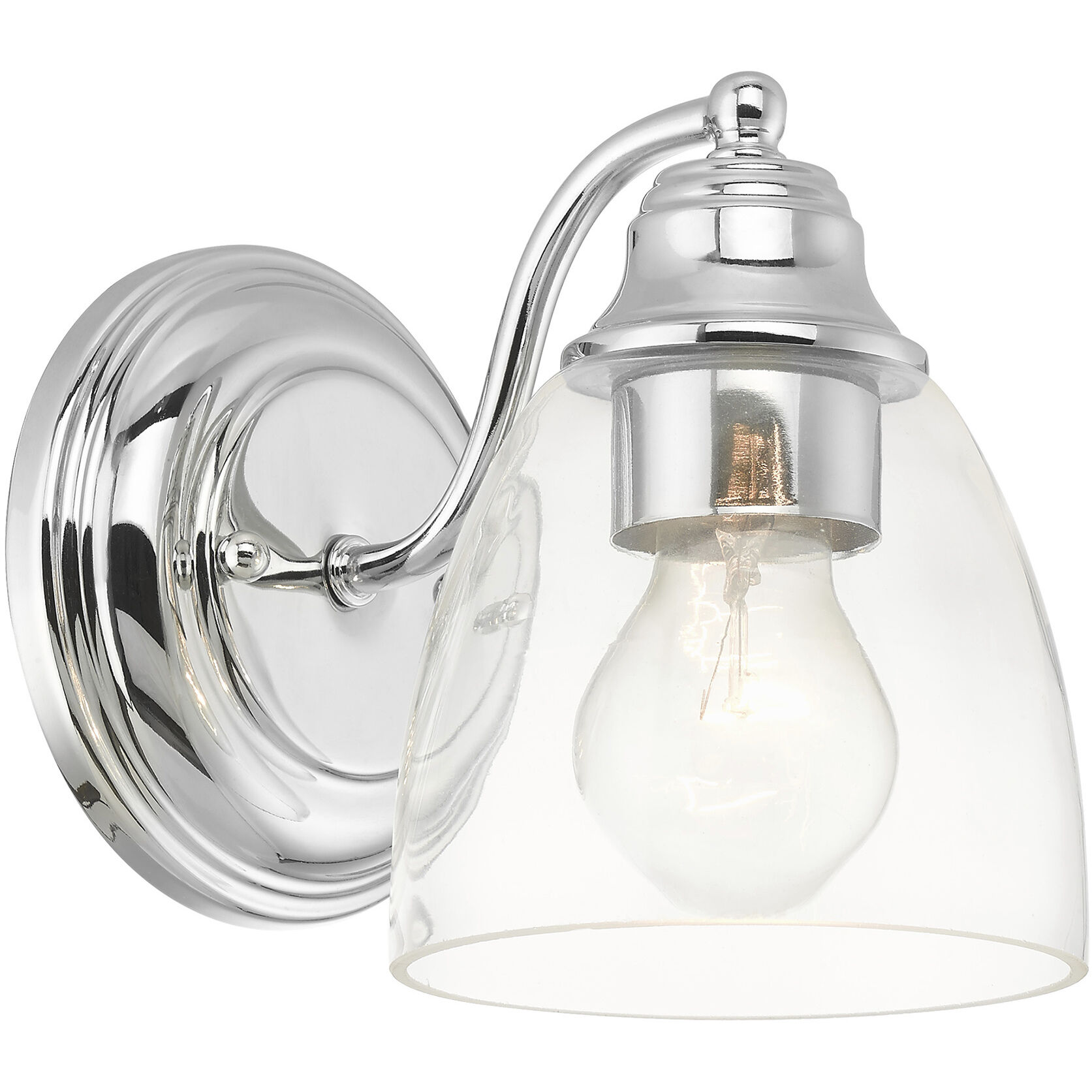 Montgomery 1 Light 5 inch Polished Chrome Vanity Sconce Wall Light