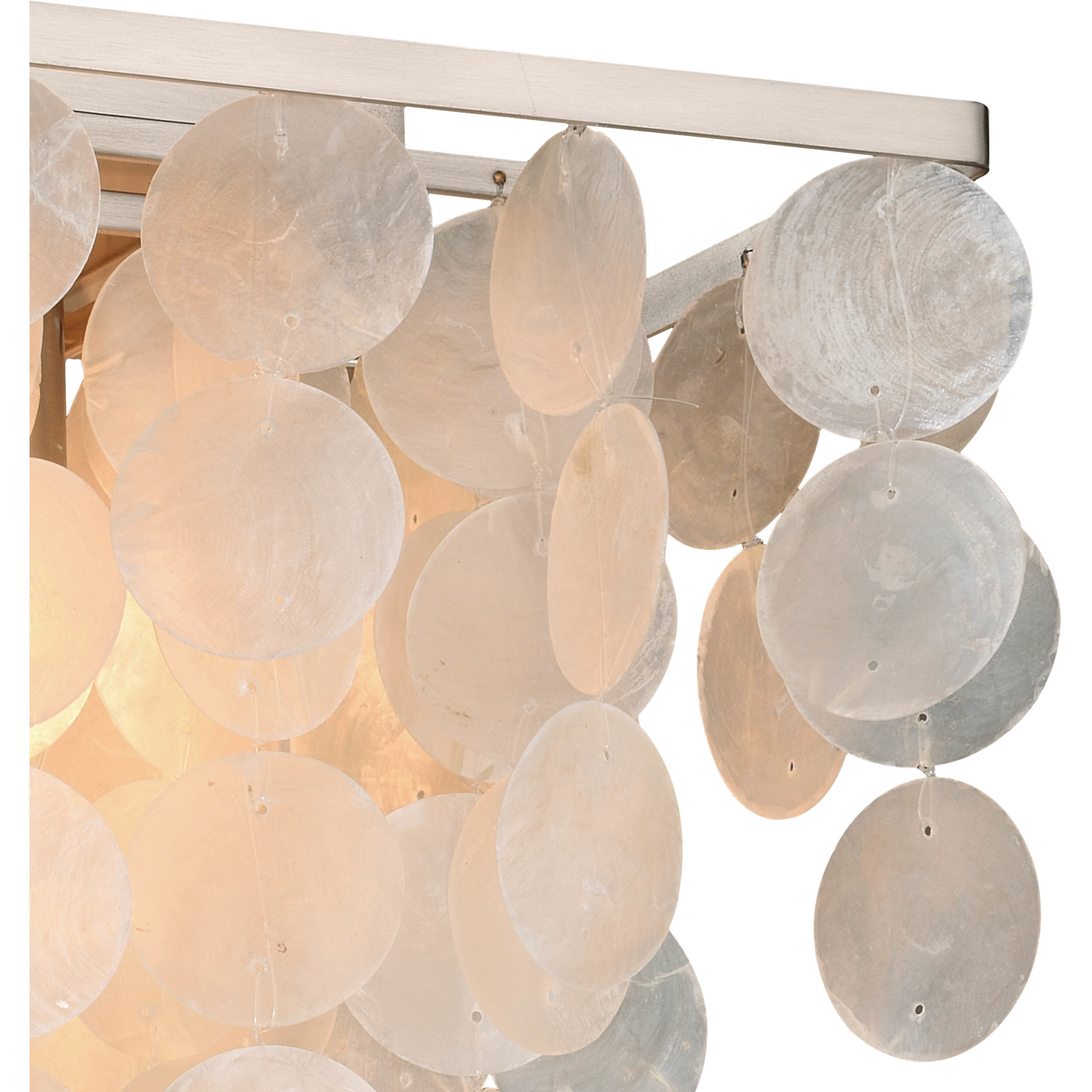 Elsa LED 16 inch Satin Nickel Flush Mount Ceiling Light