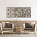 Huzi Brown and Black and White Framed Art