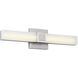 Fentress LED 18 inch Brushed Nickel Vanity Light Wall Light