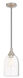 Art Glass 1 Light 6 inch Brushed Nickel Mini Pendant Ceiling Light