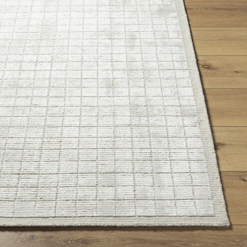 Carre 108 X 72 inch Light Beige Rug in 6 X 9, Rectangle