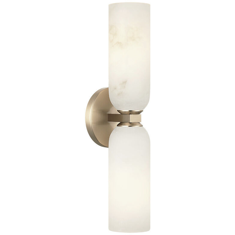 Jules 2 Light 4.75 inch Champagne Gold Wall Sconce Wall Light