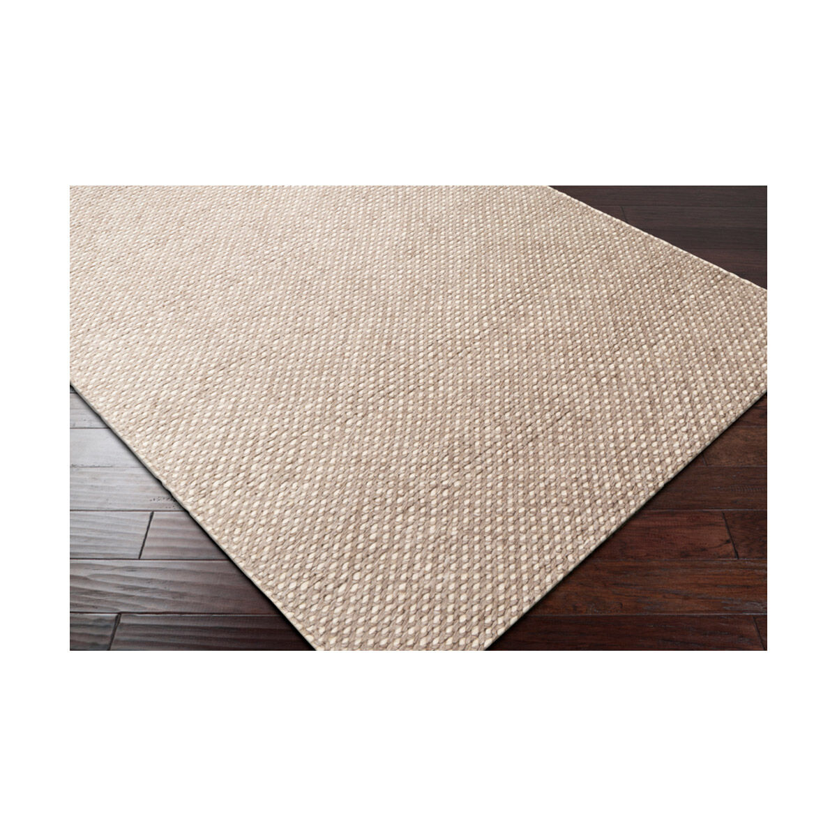 Telluride 36 X 24 inch Charcoal/Dark Brown/Cream Rugs, Rectangle