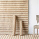Shuttle Weave Durrie with Fringes 36 X 24 inch Multi Rug, Rectangle