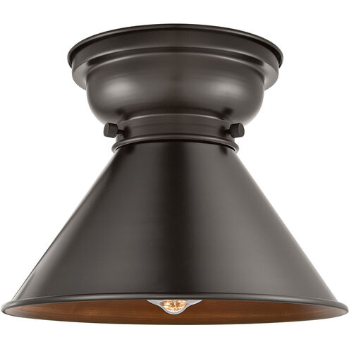 Aditi Briarcliff 1 Light 10 inch Oil Rubbed Bronze Flush Mount Ceiling Light, Aditi