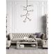 Blossom LED 31.8 inch Novel Brass Chandelier Ceiling Light in 2700K LED, Modern Vine