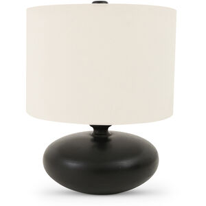 Evie 9.25 inch 40.00 watt Black Table Lamp Portable Light