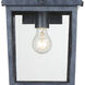 Belmont 1 Light 14 inch Graphite Outdoor Sconce
