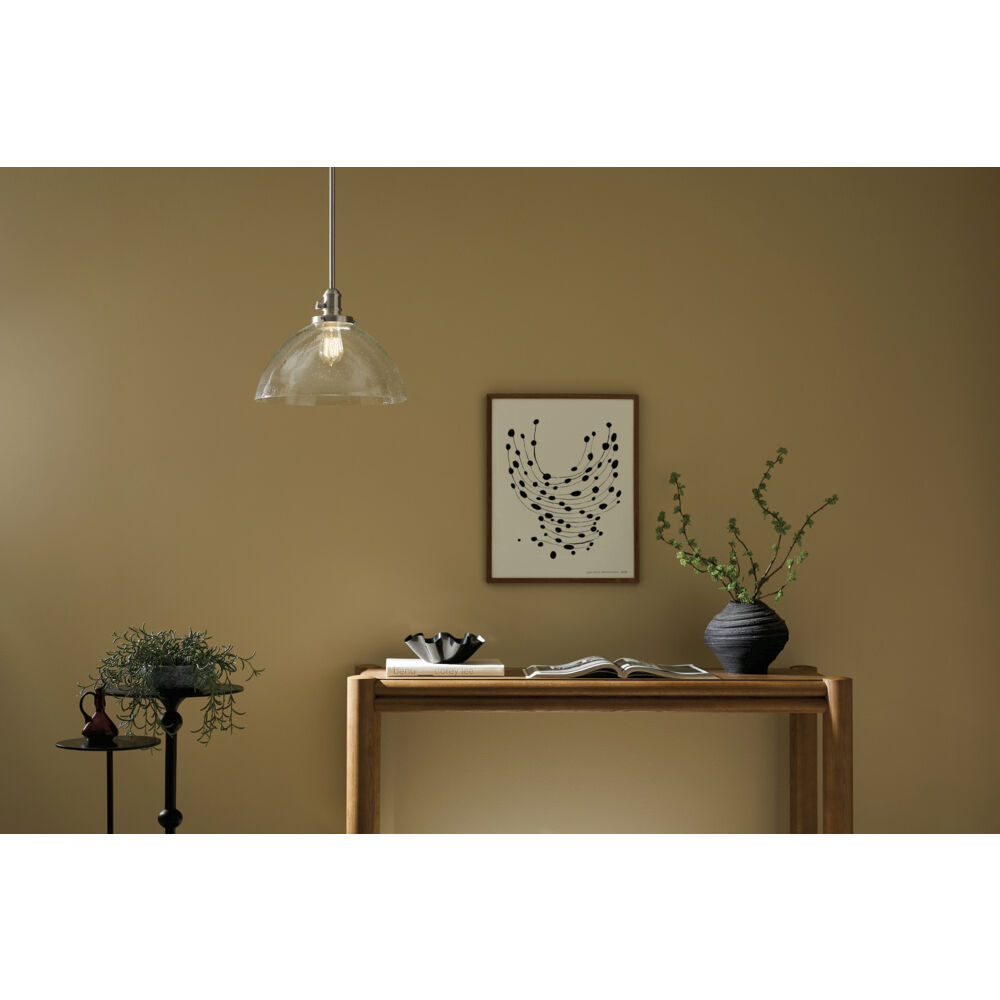 Avery 1 Light Brushed Nickel Pendant Ceiling Light
