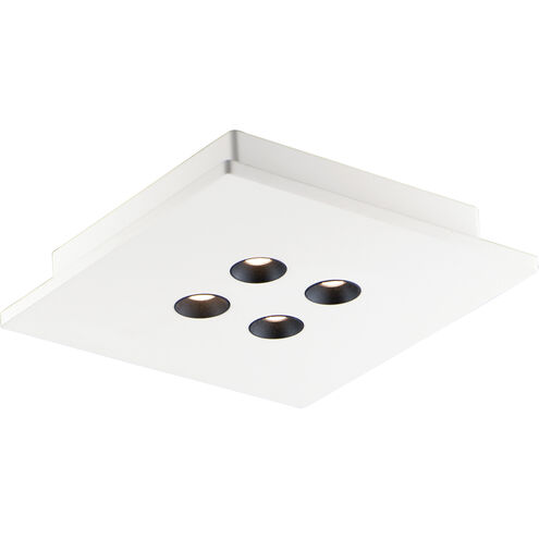 Peg LED 10 inch White Flush Mount Ceiling Light