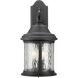 Ashmore 3 Light 21 inch Textured Black Outdoor Wall Lantern