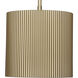 Scarlett 1 Light 8 inch Gold Pendant Ceiling Light